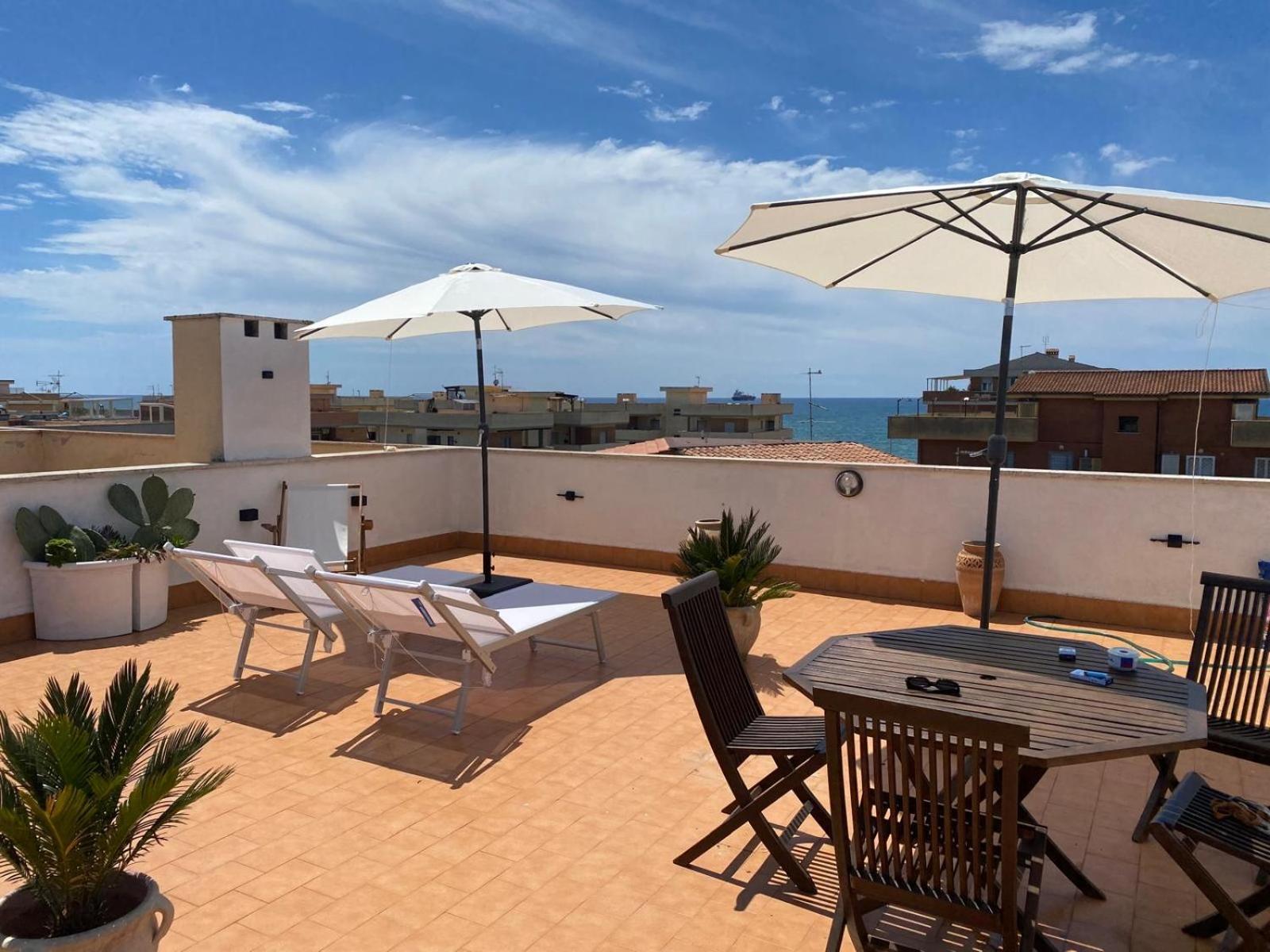 Appartamento Vista Mare A Marina Di Ardea L'Americano Exterior foto