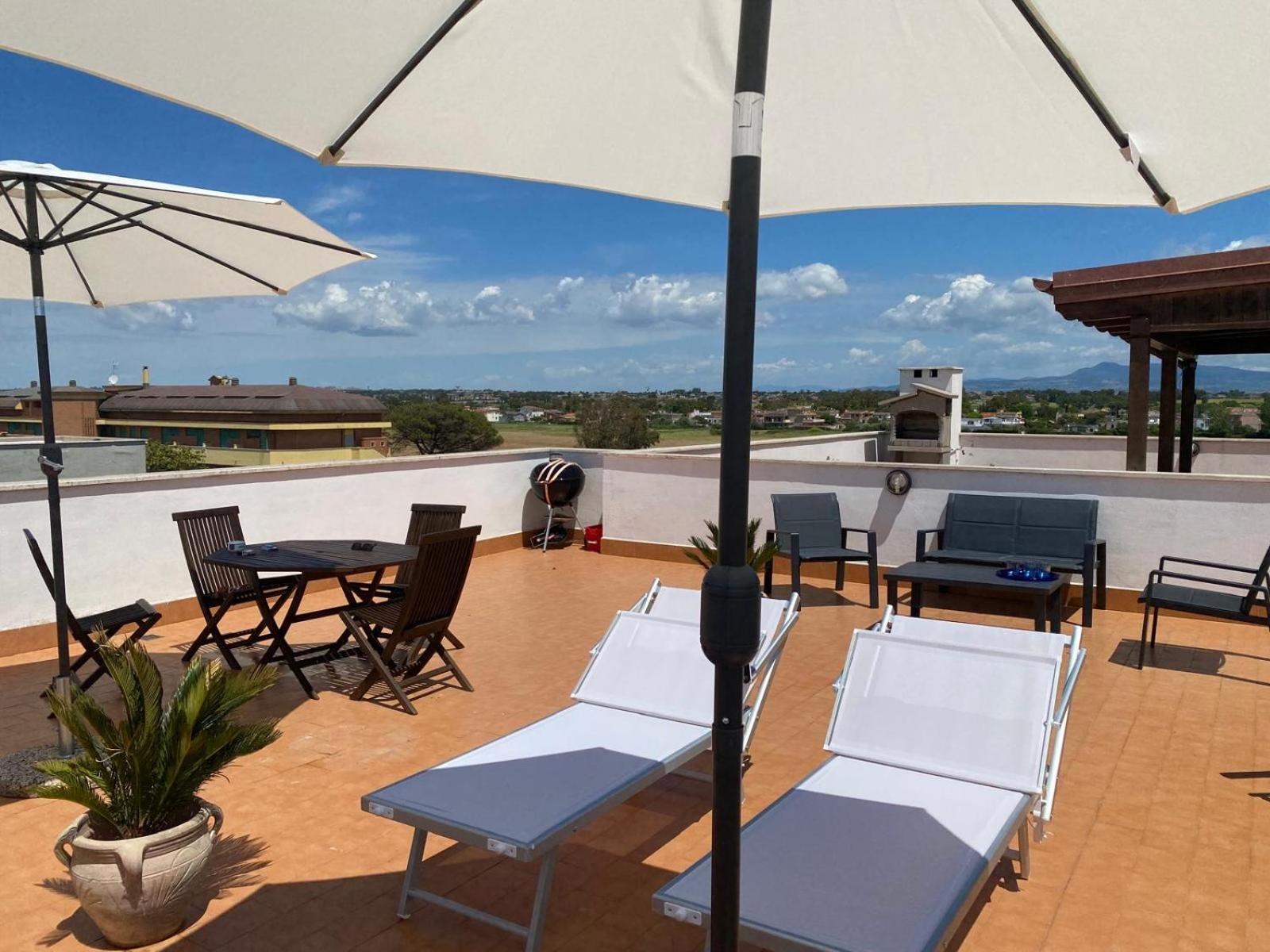 Appartamento Vista Mare A Marina Di Ardea L'Americano Exterior foto